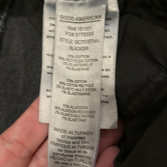 Good American black skinny jeans size 14/32 - Picture 4 of 6